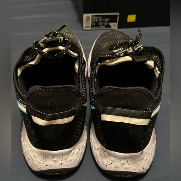 Nike PG 4 Heather Black/Grey/Teal Size 12.5 NIB (no lid) - Picture 7 of 9